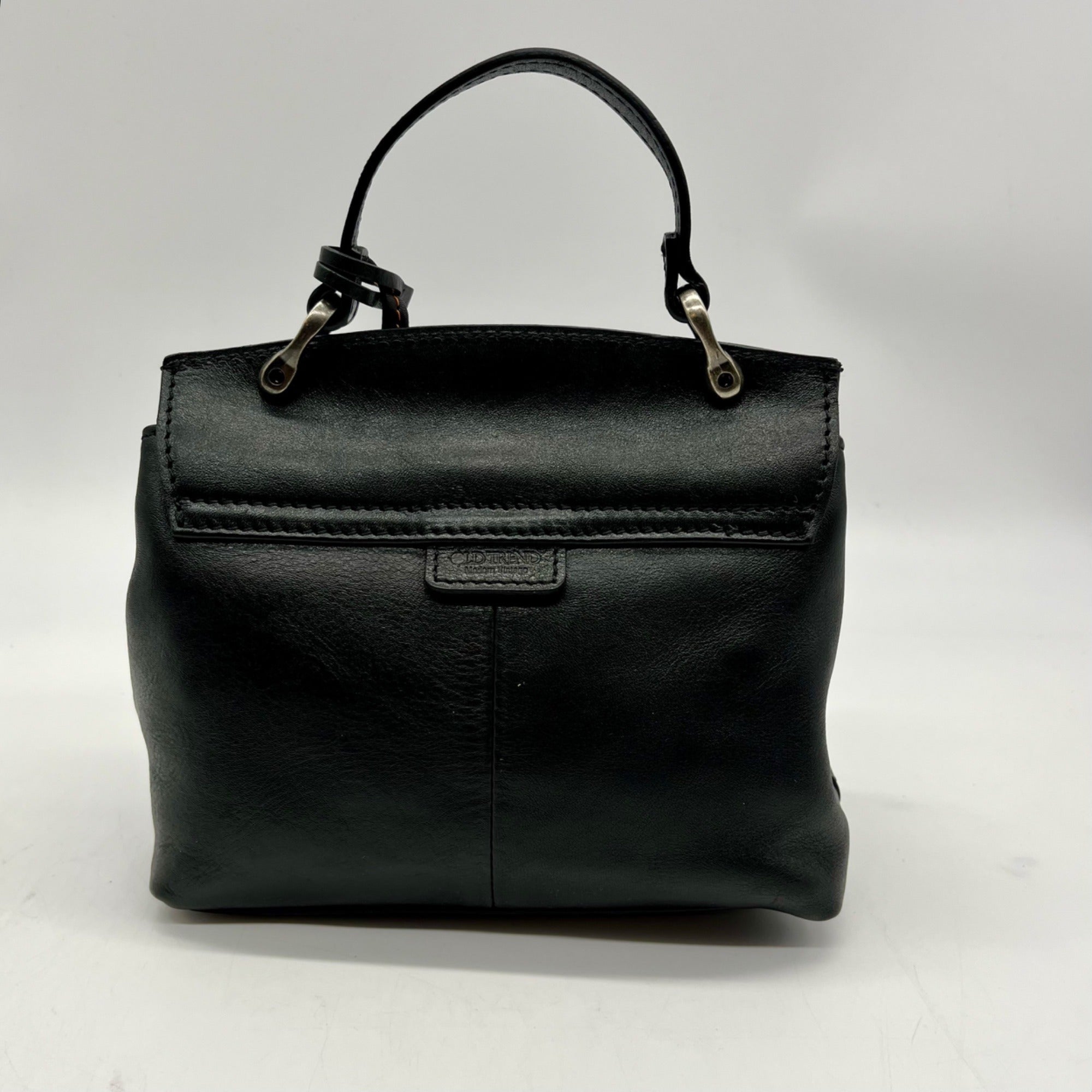 Old Trend Black Leather Crossbody Mini Bag
