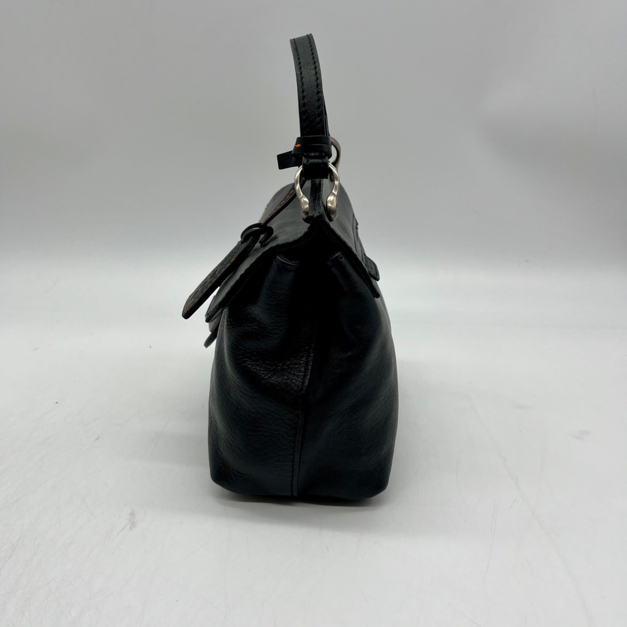 Old Trend Black Leather Crossbody Mini Bag