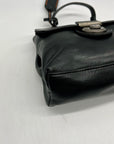 Old Trend Black Leather Crossbody Mini Bag