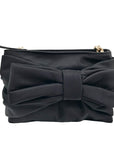 Kate Spade Black Nylon Bow Skipper Mini Crossbody Bag
