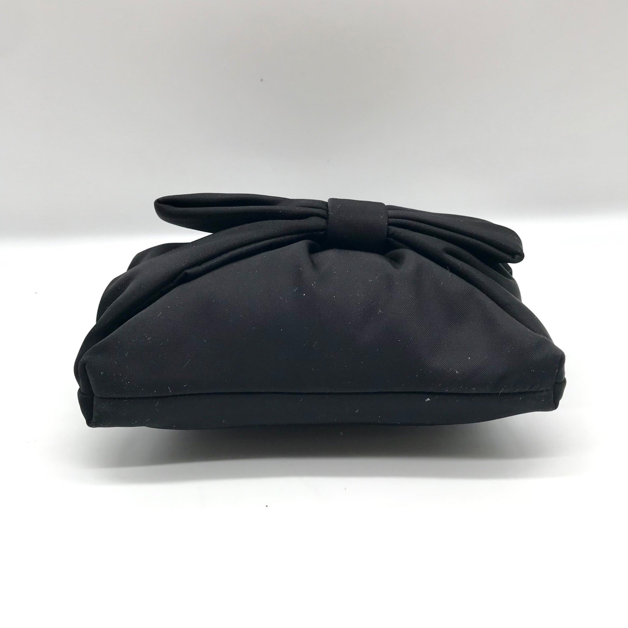 Kate Spade Black Nylon Bow Skipper Mini Crossbody Bag