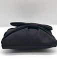 Kate Spade Black Nylon Bow Skipper Mini Crossbody Bag