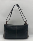 Dooney & Bourke Black & Brown Vintage Shoulder Bag