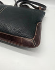 Dooney & Bourke Black & Brown Vintage Shoulder Bag