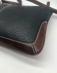 Dooney & Bourke Black & Brown Vintage Shoulder Bag
