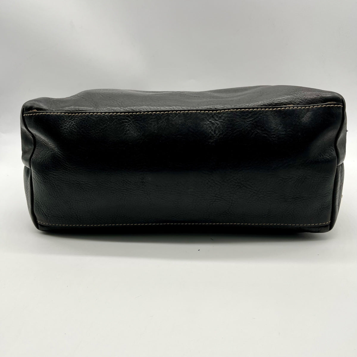 Dooney &amp; Bourke Black Florentine Leather Small Lucy Hobo Bag