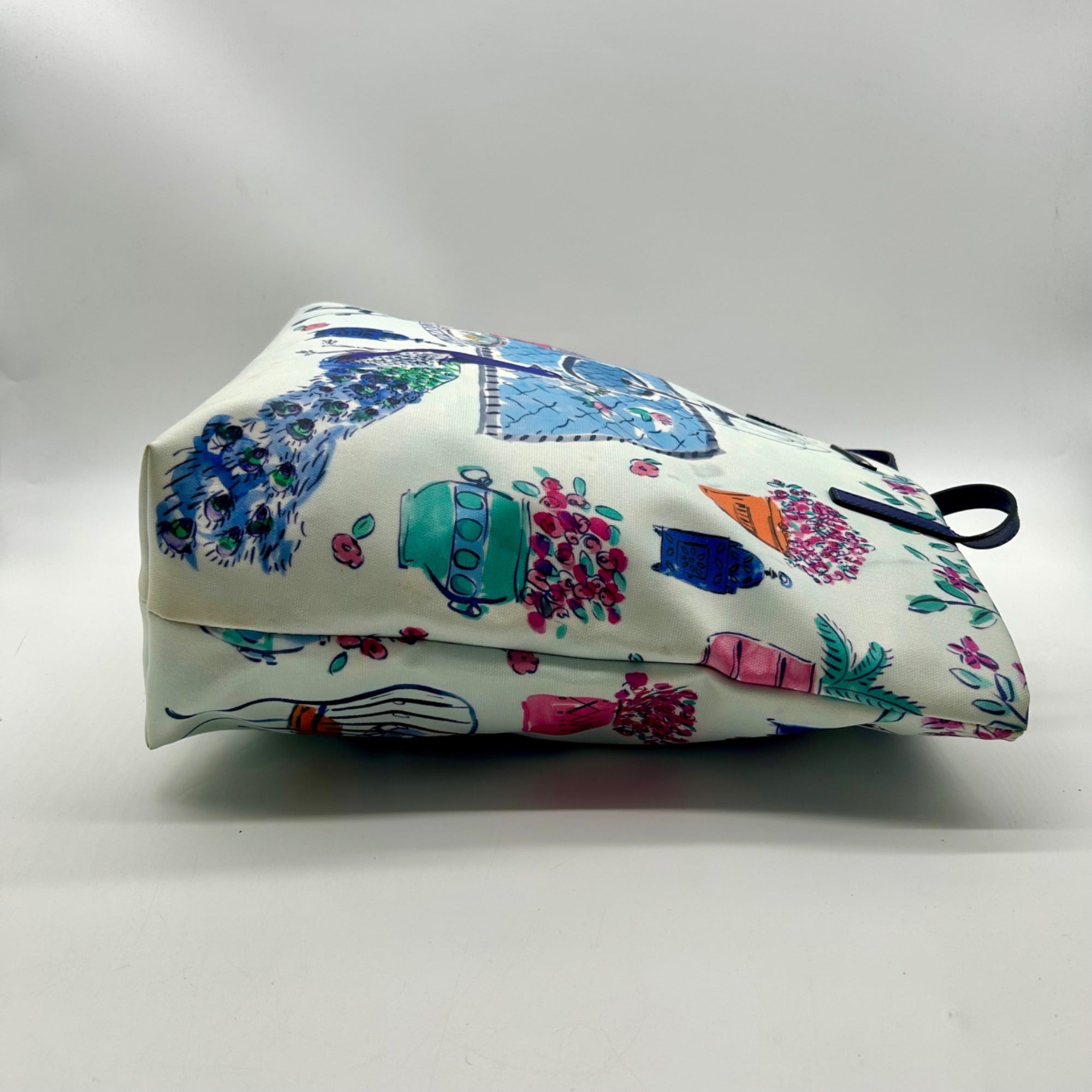 Kate Spade Full Plume Garden Blue Francis Tote Bag