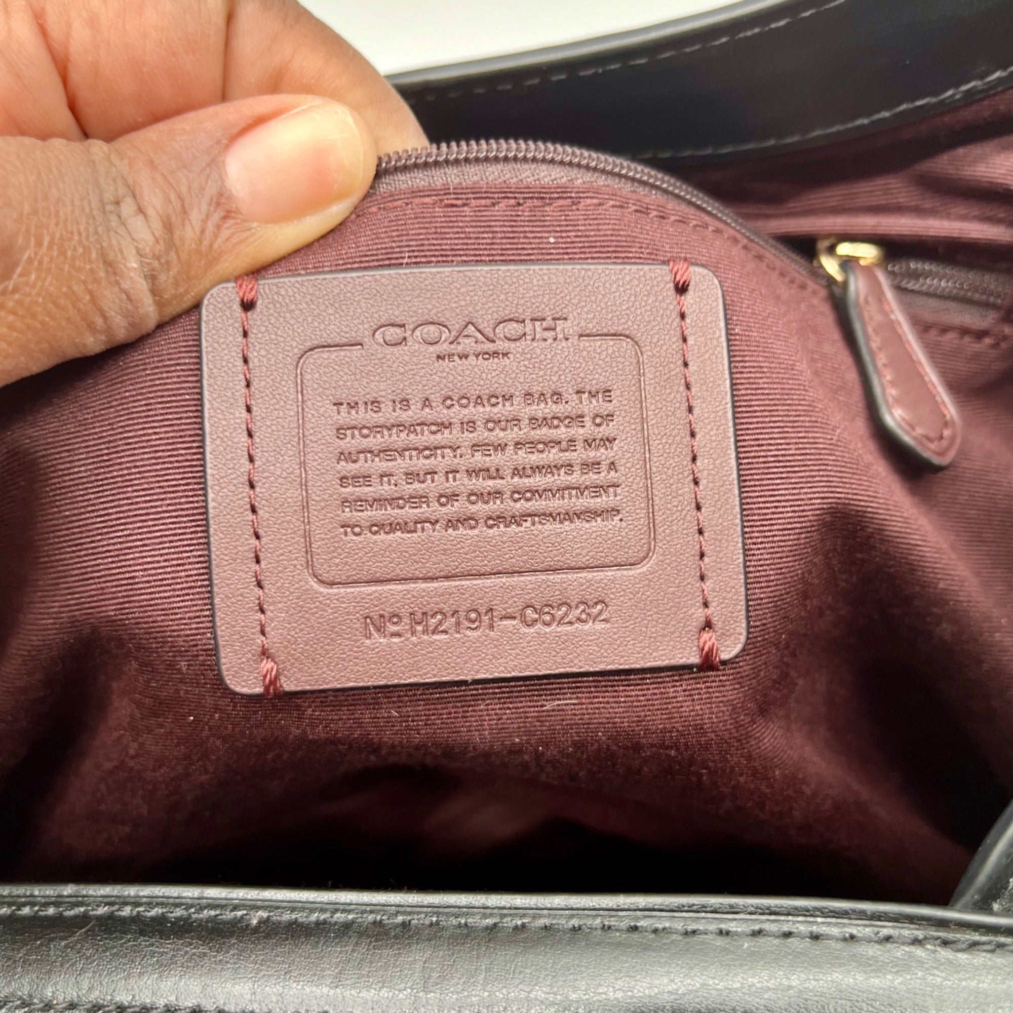 Coach Brown And Black Monogram Coated Canvas Kristy Shoulder Bag C6232
