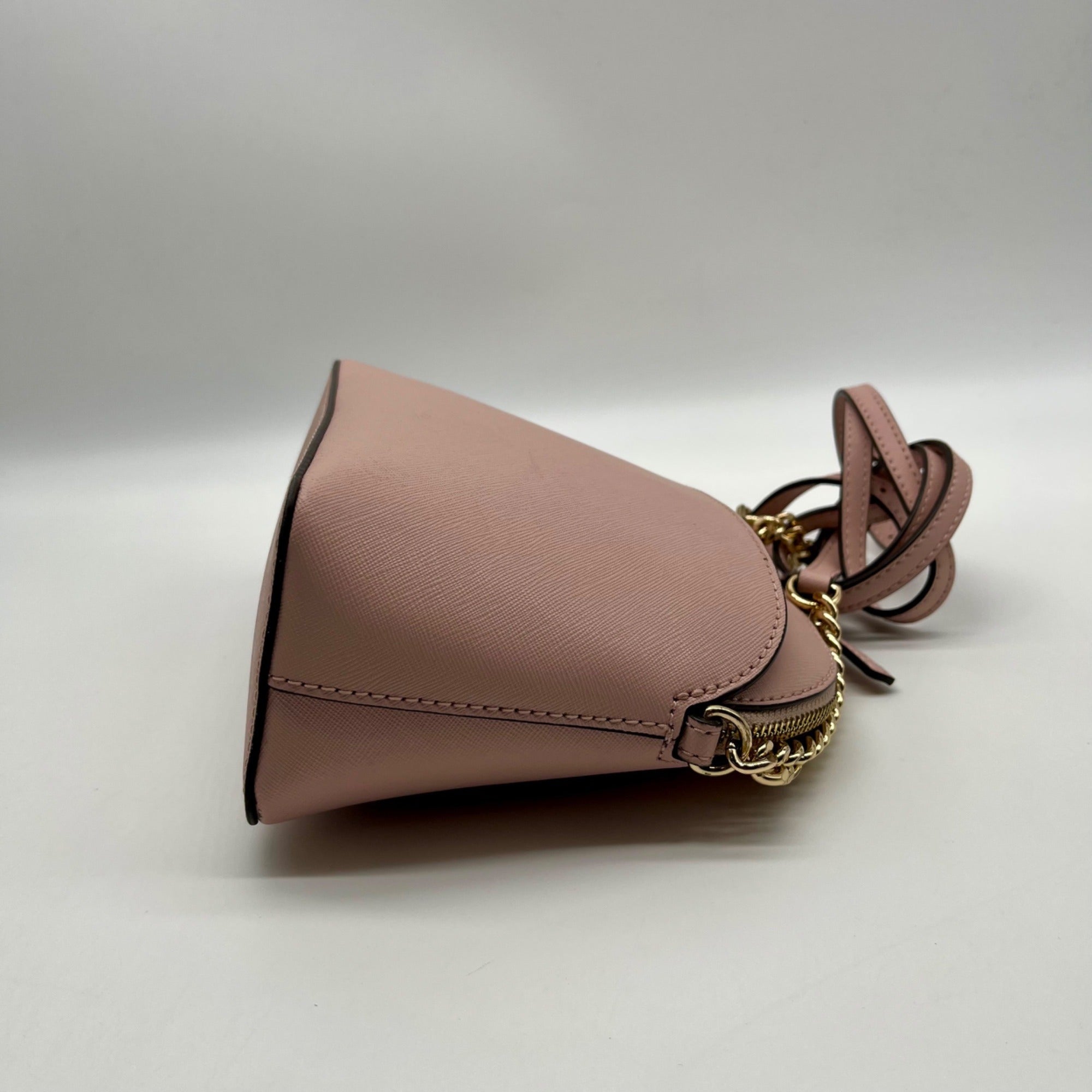 Kate Spade Pink Jet Set Travel Medium Dome Crossbody Bag