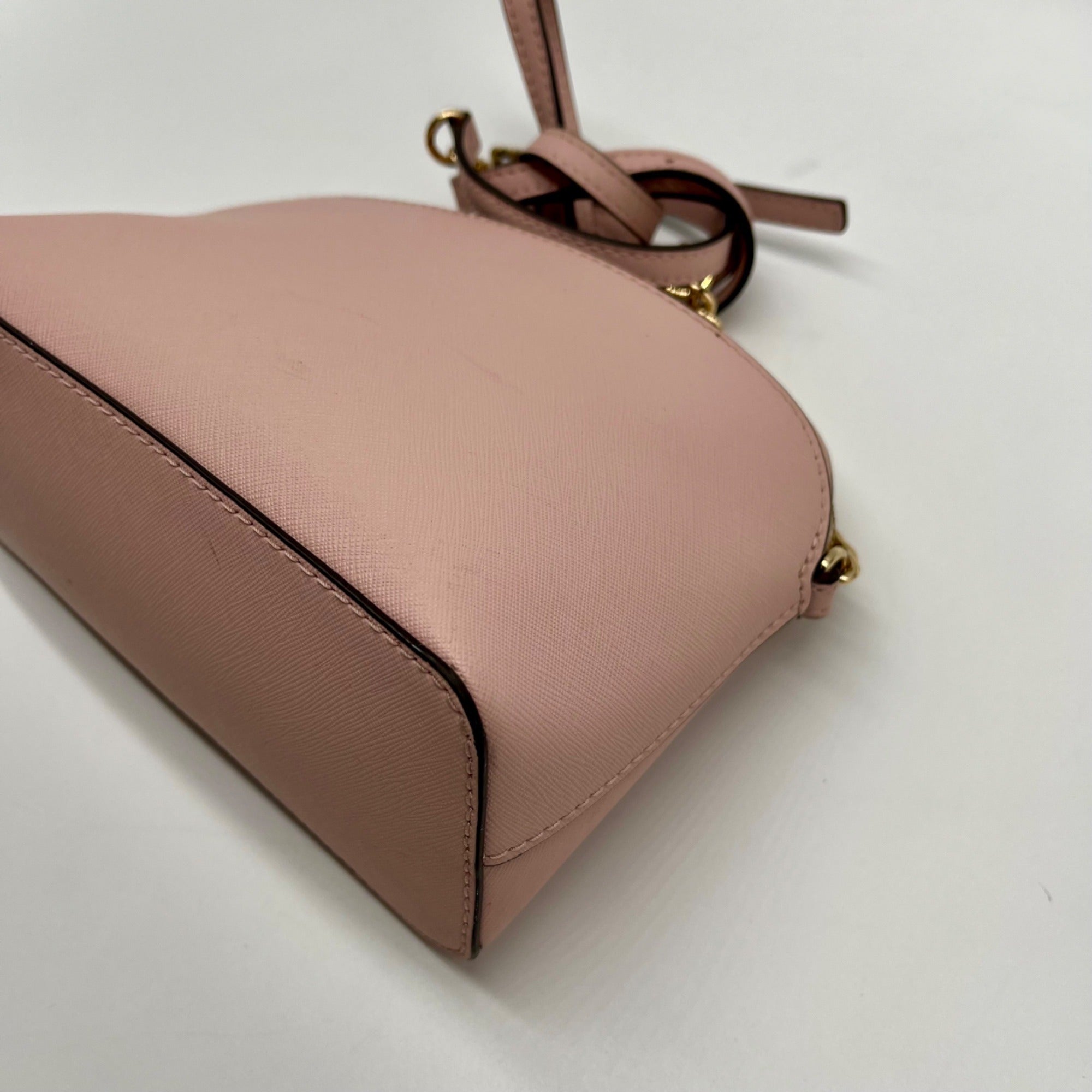 Kate Spade Pink Jet Set Travel Medium Dome Crossbody Bag