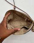 Kate Spade Pink Jet Set Travel Medium Dome Crossbody Bag