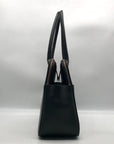 Kate Spade Black Leather Terrie Grove Street Tote Bag