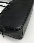 Kate Spade Black Leather Terrie Grove Street Tote Bag
