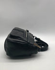 Sam Hadley Black Multi-Pocket Crossbody Bag