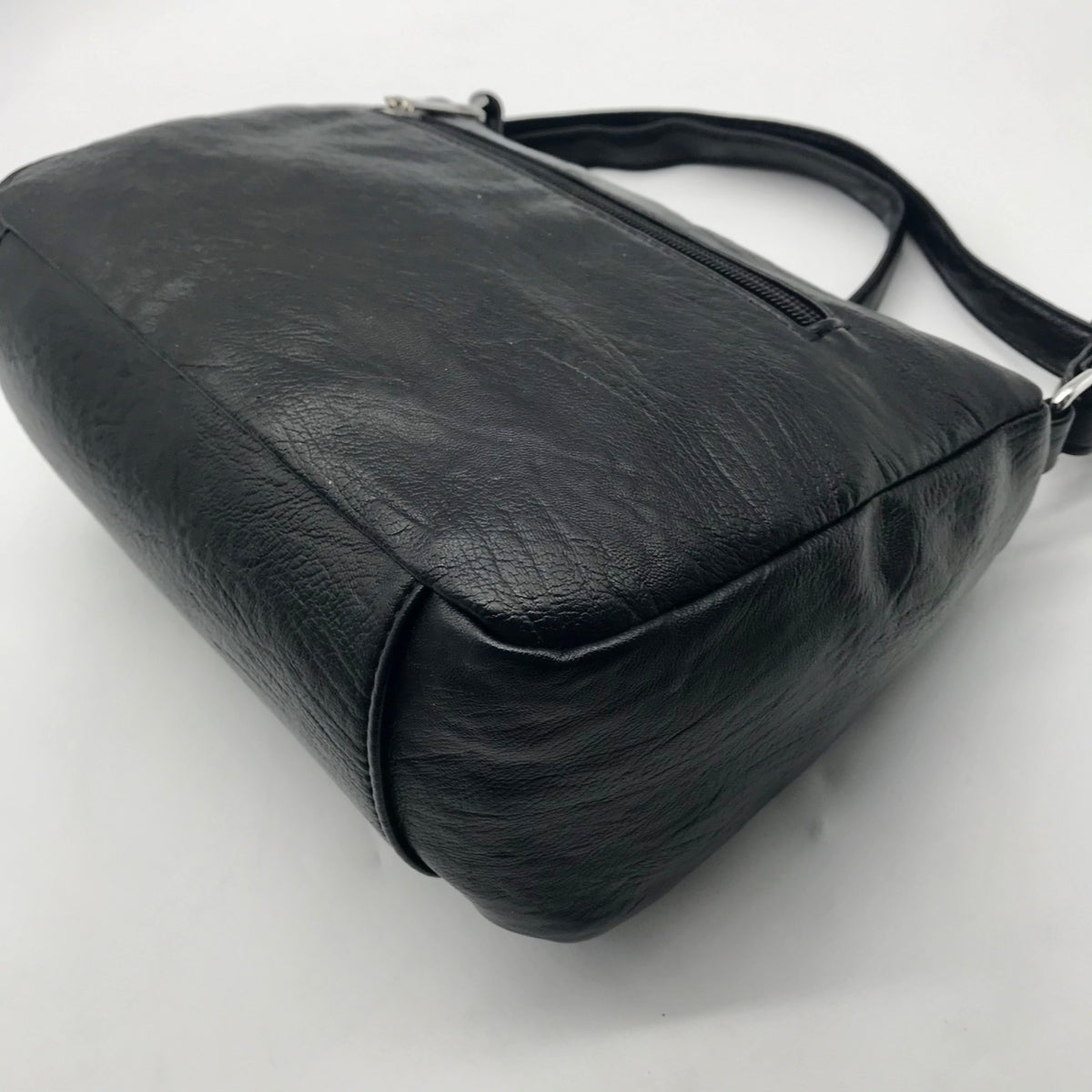 Sam Hadley Black Multi-Pocket Crossbody Bag