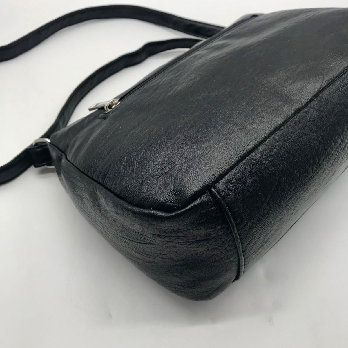 Sam Hadley Black Multi-Pocket Crossbody Bag