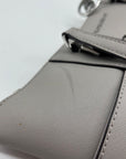 Michael Kors Grey Charlotte Large Saffiano Leather Top-Zip Tote Bag