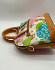 Dooney & Bourke Hydrangea Monogram Domed Satchel
