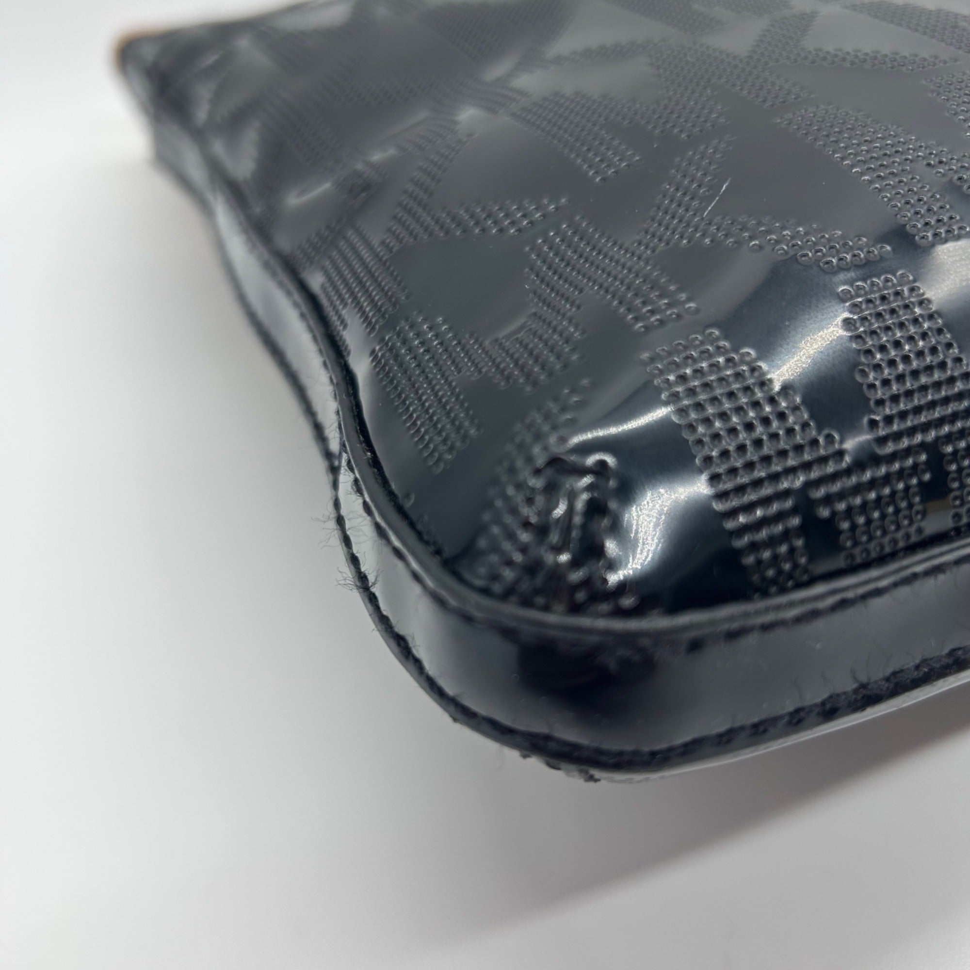 Michael Kors Black Patent Leather Crossbody Bag