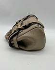 Mulberry Taupe Leather Alexa Satchel
