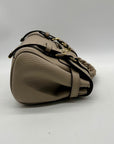Mulberry Taupe Leather Alexa Satchel