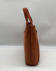 Madewell Brown Suede Zip-Top Transport Crossbody Bag