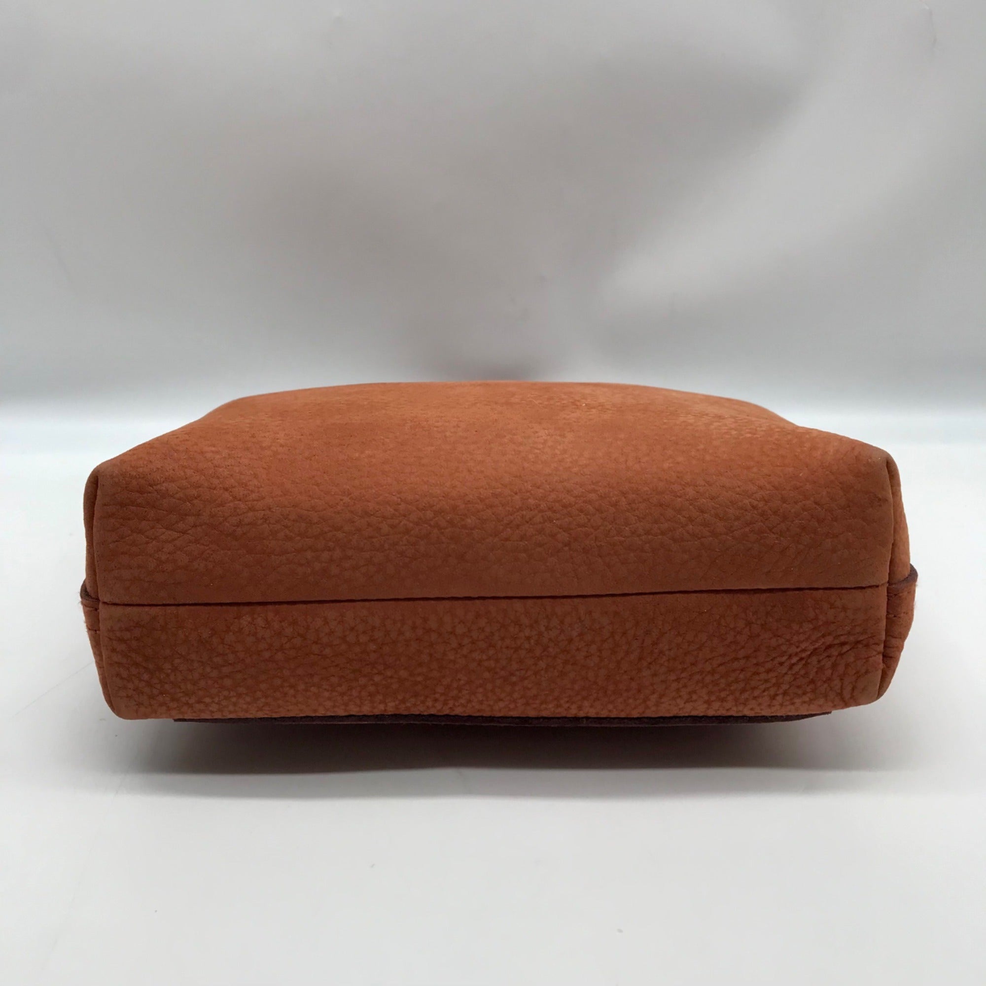 Madewell Brown Suede Zip-Top Transport Crossbody Bag