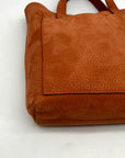 Madewell Brown Suede Zip-Top Transport Crossbody Bag