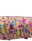 Vera Bradley Purple Plum Crazy Duffle/ Crossbody Bag Set
