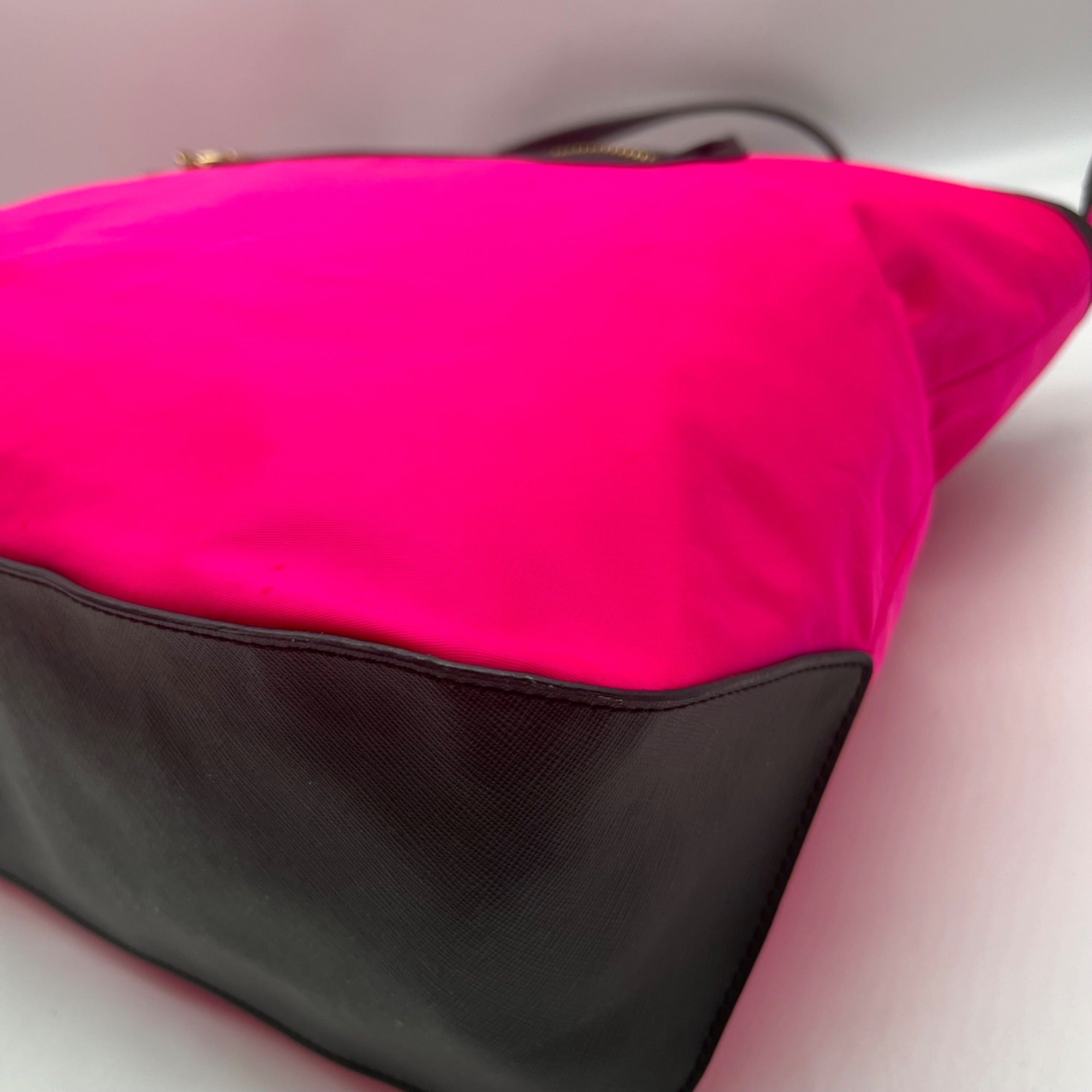 Michael Kors Pink Nylon Kempton Tote Bag