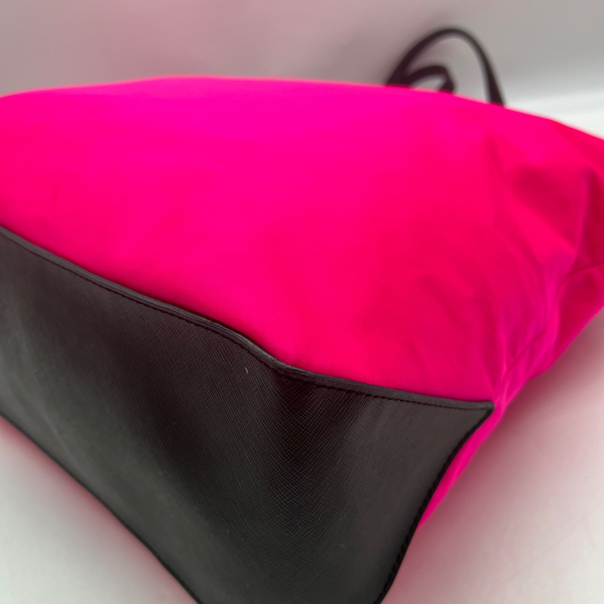 Michael Kors Pink Nylon Kempton Tote Bag