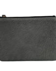 Martina Mori Calf Hair Leather Wristlet Clutch