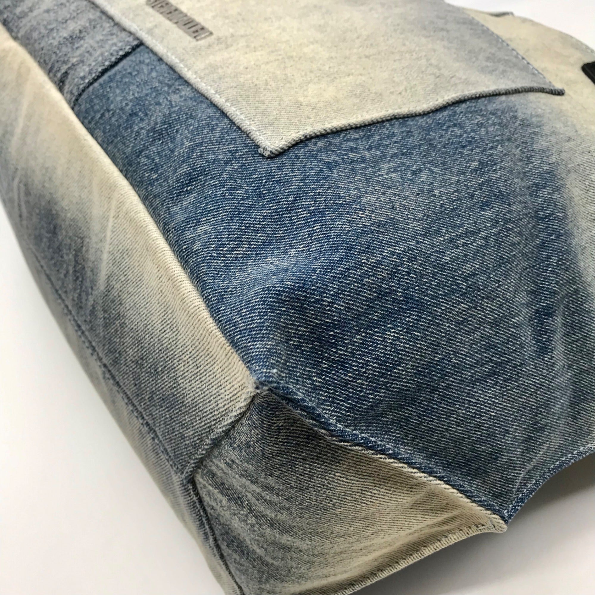 Steve Madden Denim Balisia Tote Bag With Wallet