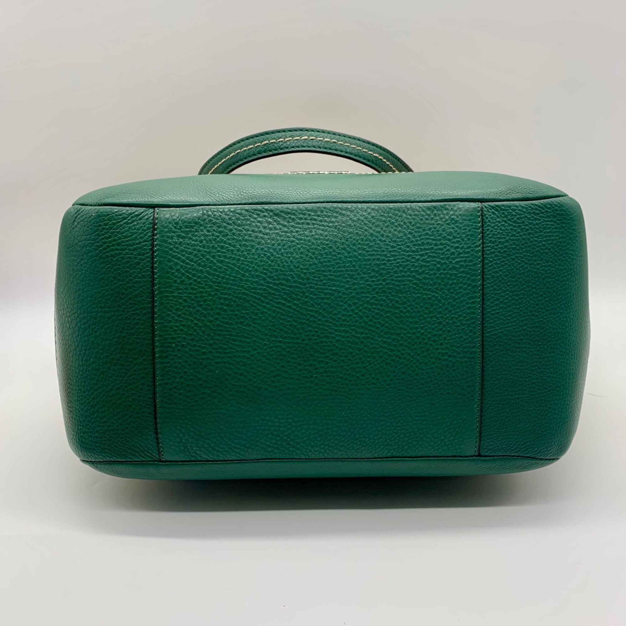 Coach Park Green Canvas Park Signature Carrie Tote
