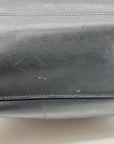 Coach Black Leather Satchel Tote Bag 9182