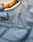 Talbots Multi-Color Straw Tote Bag