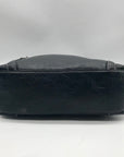 Stone Mountain Black Washed Leather Irene Hobo Bag