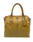 Coach Kristin Yellow Patent Leather Satchel Shoulder Bag 16016