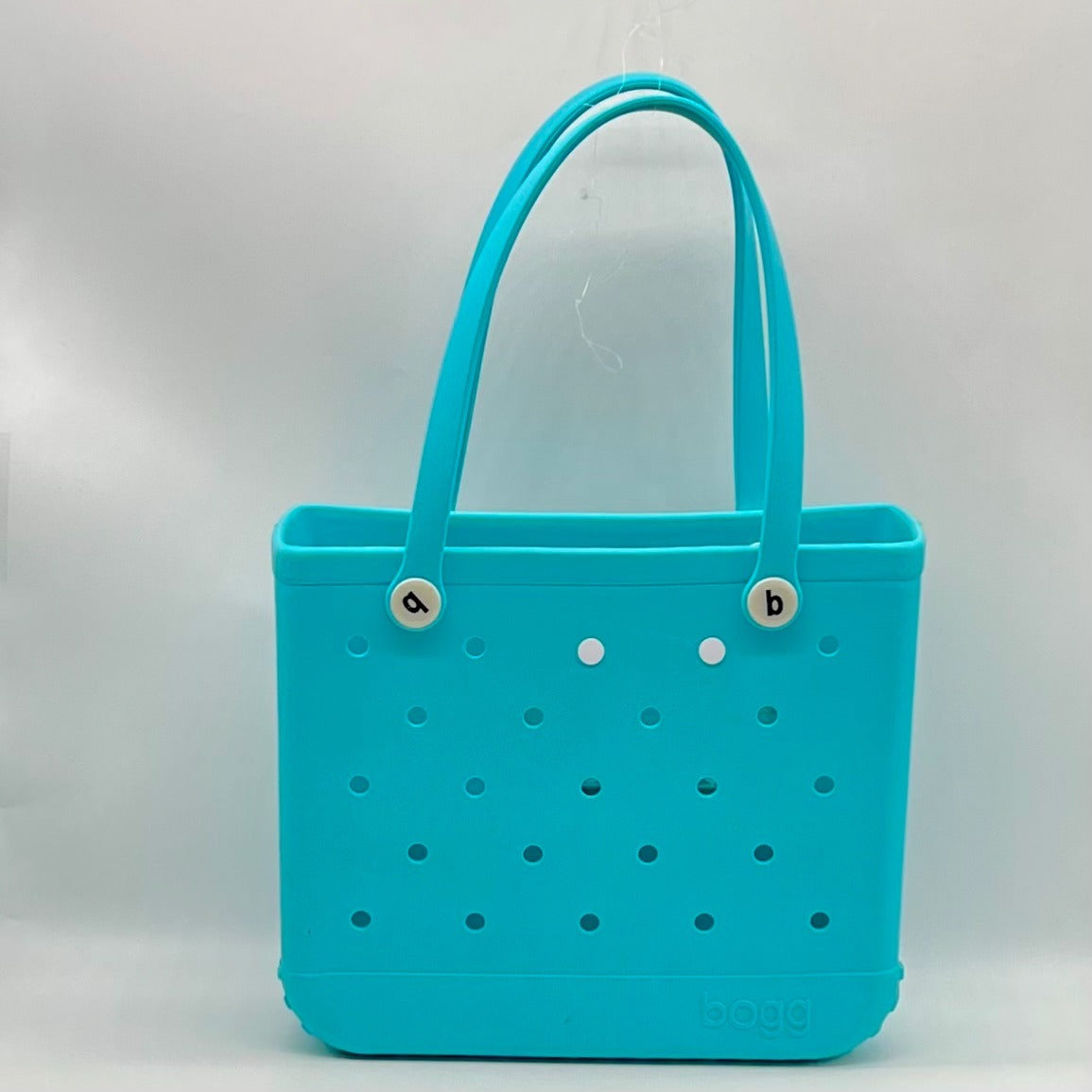 Bogg Bag Turquoise Synthetic Waterproof Tote Bag
