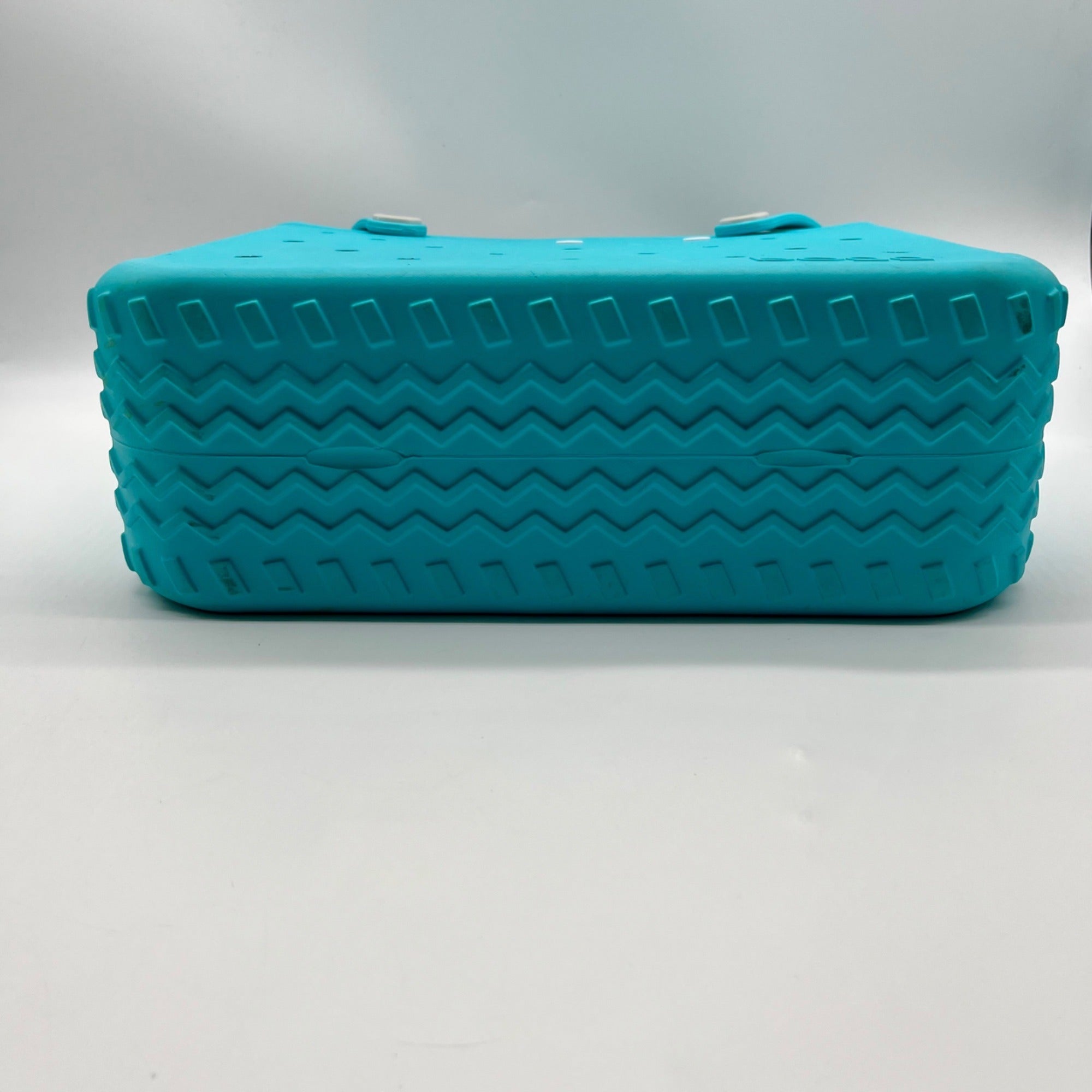 Bogg Bag Turquoise Synthetic Waterproof Tote Bag