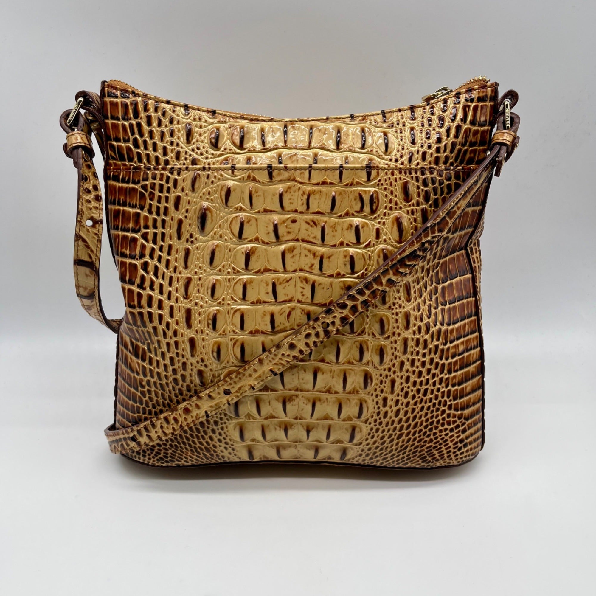 Brahmin Brown Katie Crossbody Bag