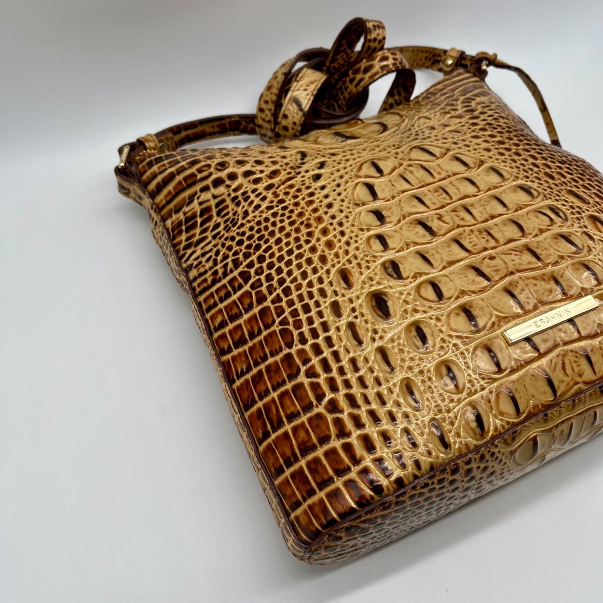 Brahmin Brown Katie Crossbody Bag