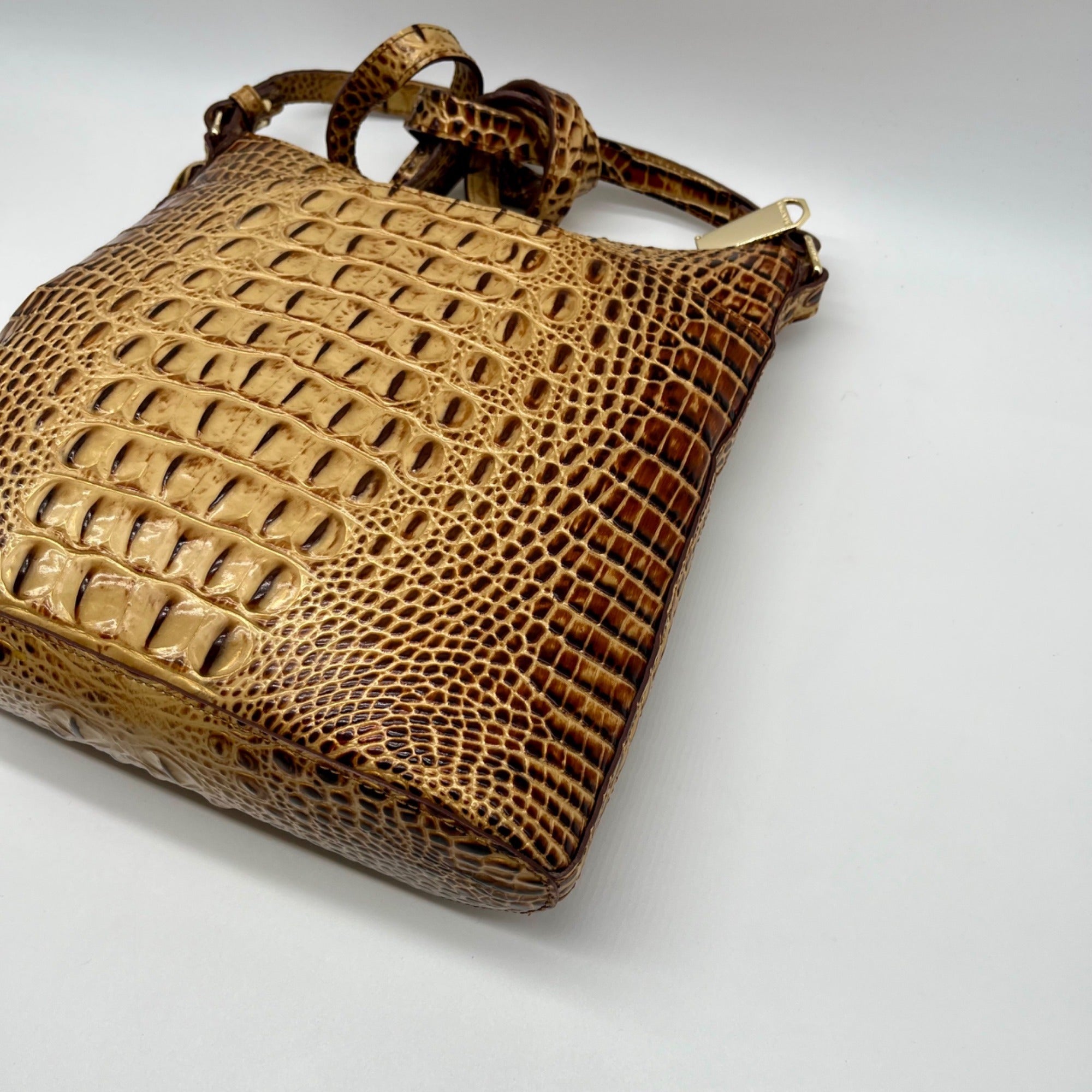 Brahmin Brown Katie Crossbody Bag