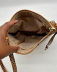 Brahmin Brown Katie Crossbody Bag