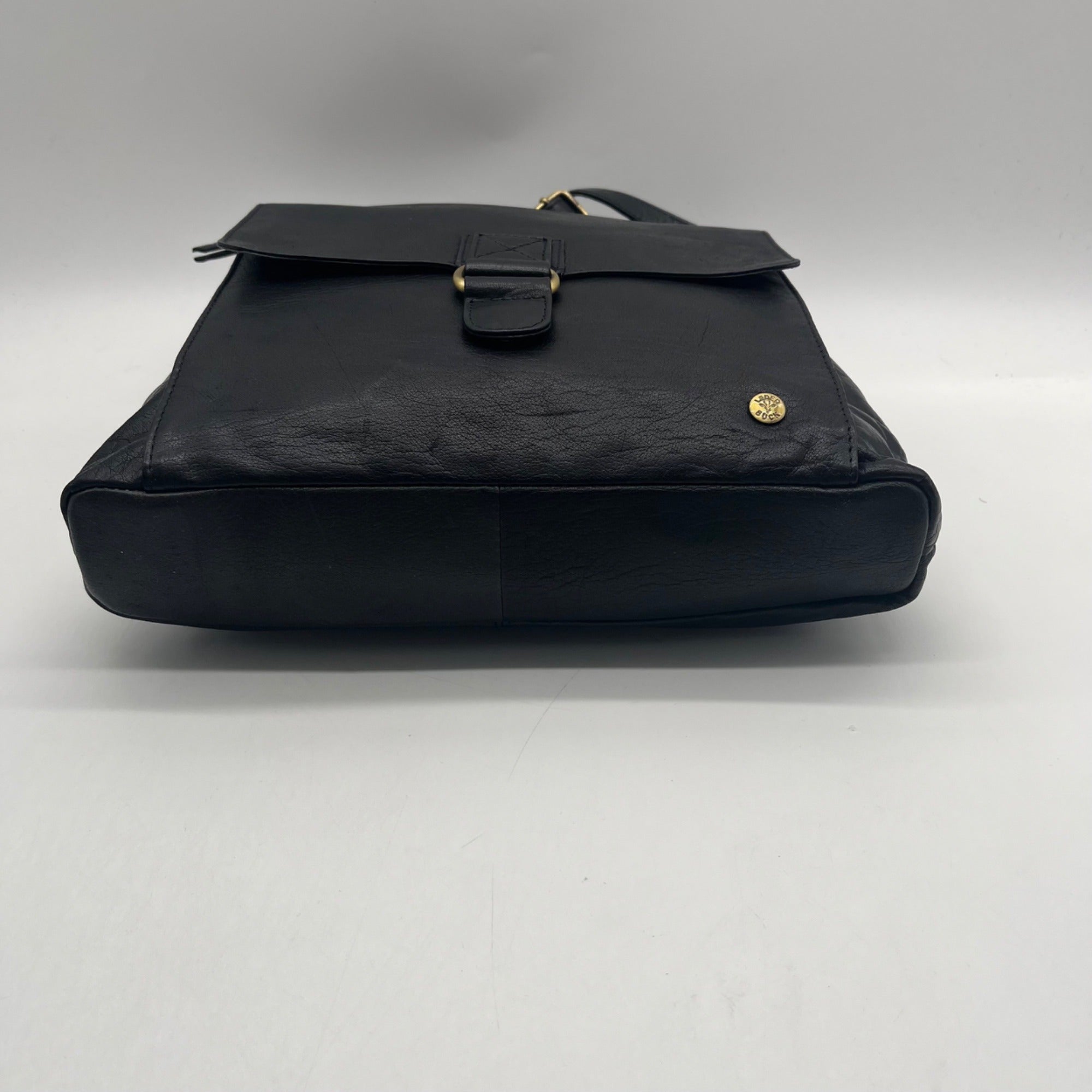 Leder Buck FatFace Ava Black Backpack