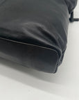 Leder Buck FatFace Ava Black Backpack