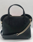 Kate Spade Black Saffiano Leather Minnie Mouse Crossbody Bag
