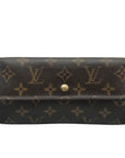 Louis Vuitton Brown Monogram Coated Canvas Snap Wallet