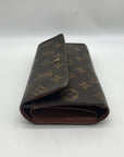 Louis Vuitton Brown Monogram Coated Canvas Snap Wallet