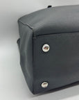 Michael Kors Grey Saffiano Leather Travel Tote Bag